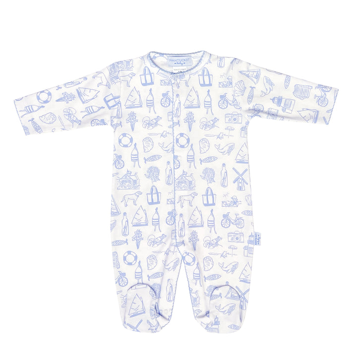 Nantucket_Collection_Footed_Romper_Ocean_Blue