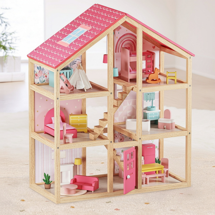 wooden-dollhouse-without-child